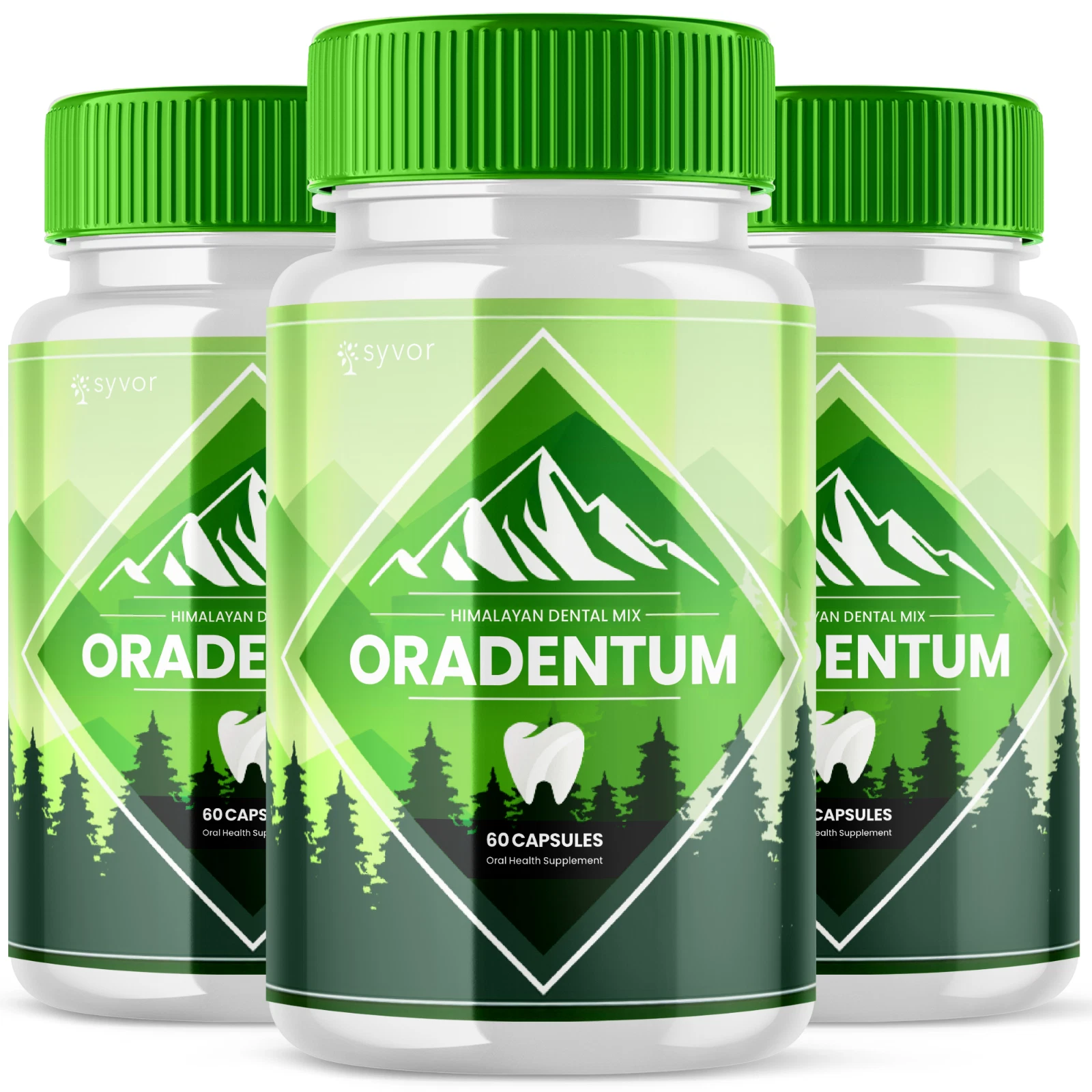 Oradentum Oral Probiotic Support Healthy Teeth and Gums Oradentum 180 Capsules