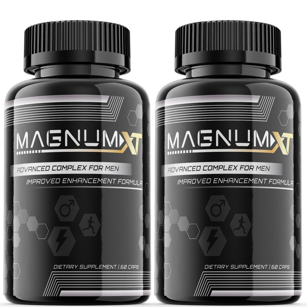 Magnum XT - Male Virility - 2 Bottles - 120 Capsules