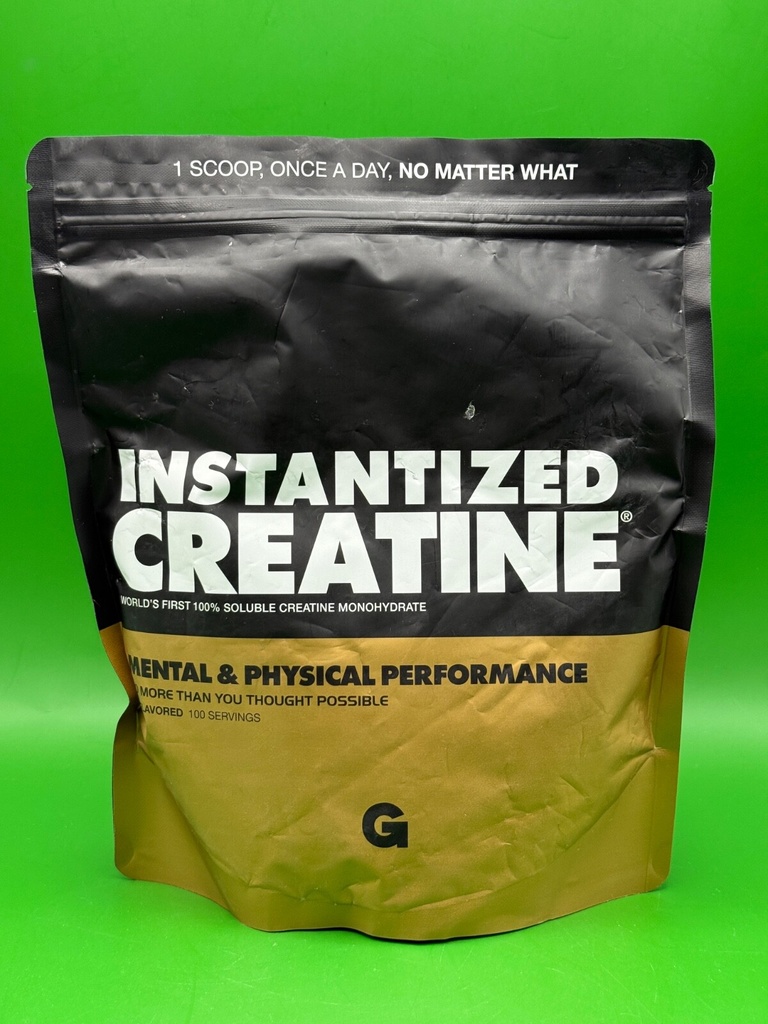 Instantized Creatine Monohydrate Gains Bulk Creatine for Strength 100 Servings