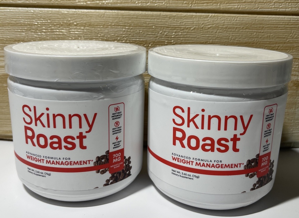 Skinny Roast Advanced Weight Loss Powder for Energy & Fat Burning New(2-pack)