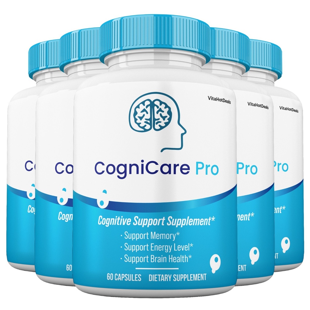Cognicare Pro Nootropic Capsules, Cogni Care Pro Max Strength Official (5 Pack)