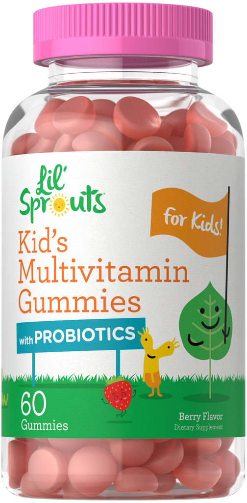Children's Multivitamin Gummies with Probiotics | 60 Count | by Carlyle