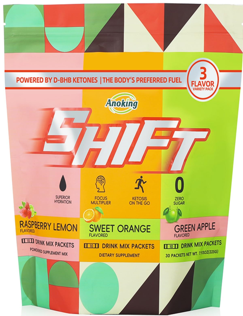 Keto BHB Ketones Supplement Drink Mix 30 Packets | Weight Management Energy USA