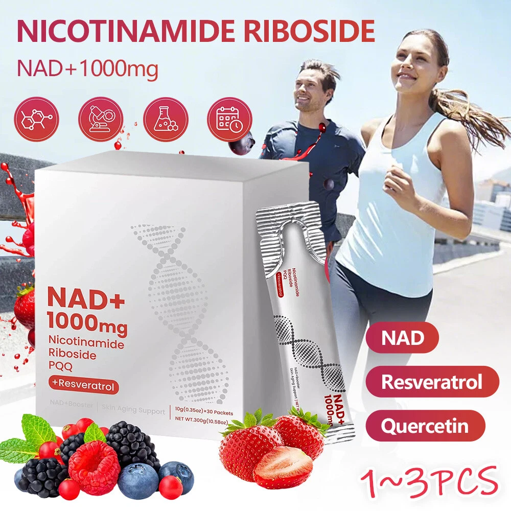 ZOOONE NR1000 - NA D Berry Flavor Drink Mix For Skin Aging Support Energy, Focus