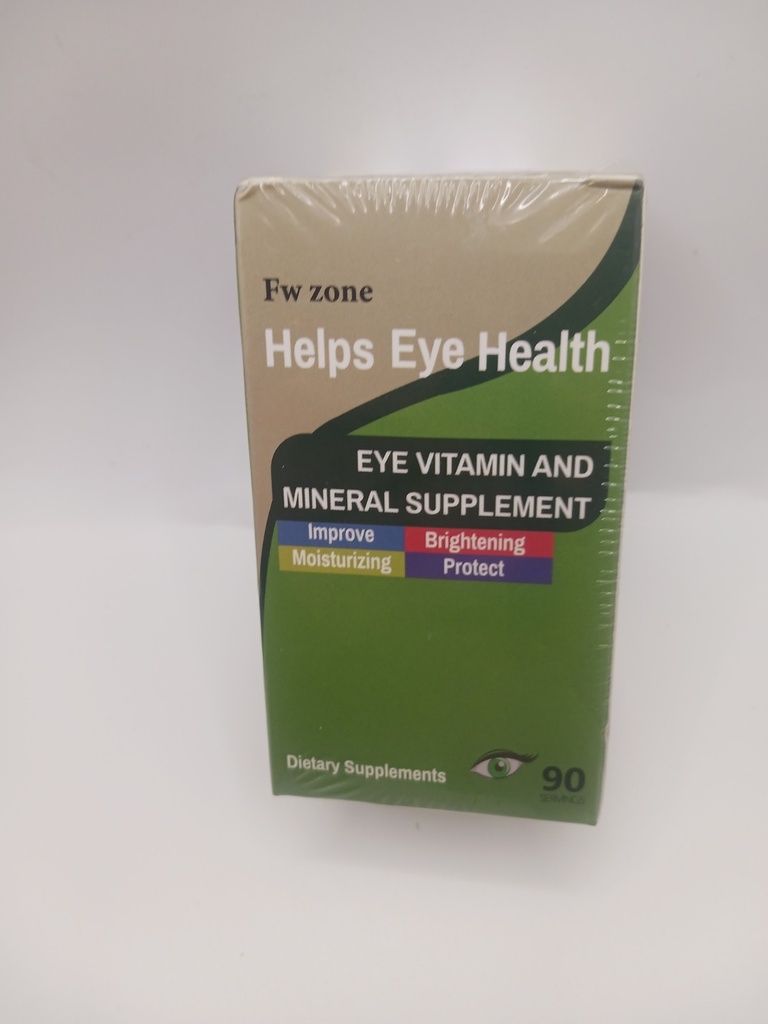 Zoone Eye Vitamin and Mineral Supplement For Eye Health 90 Ct. New Exp 3/2027