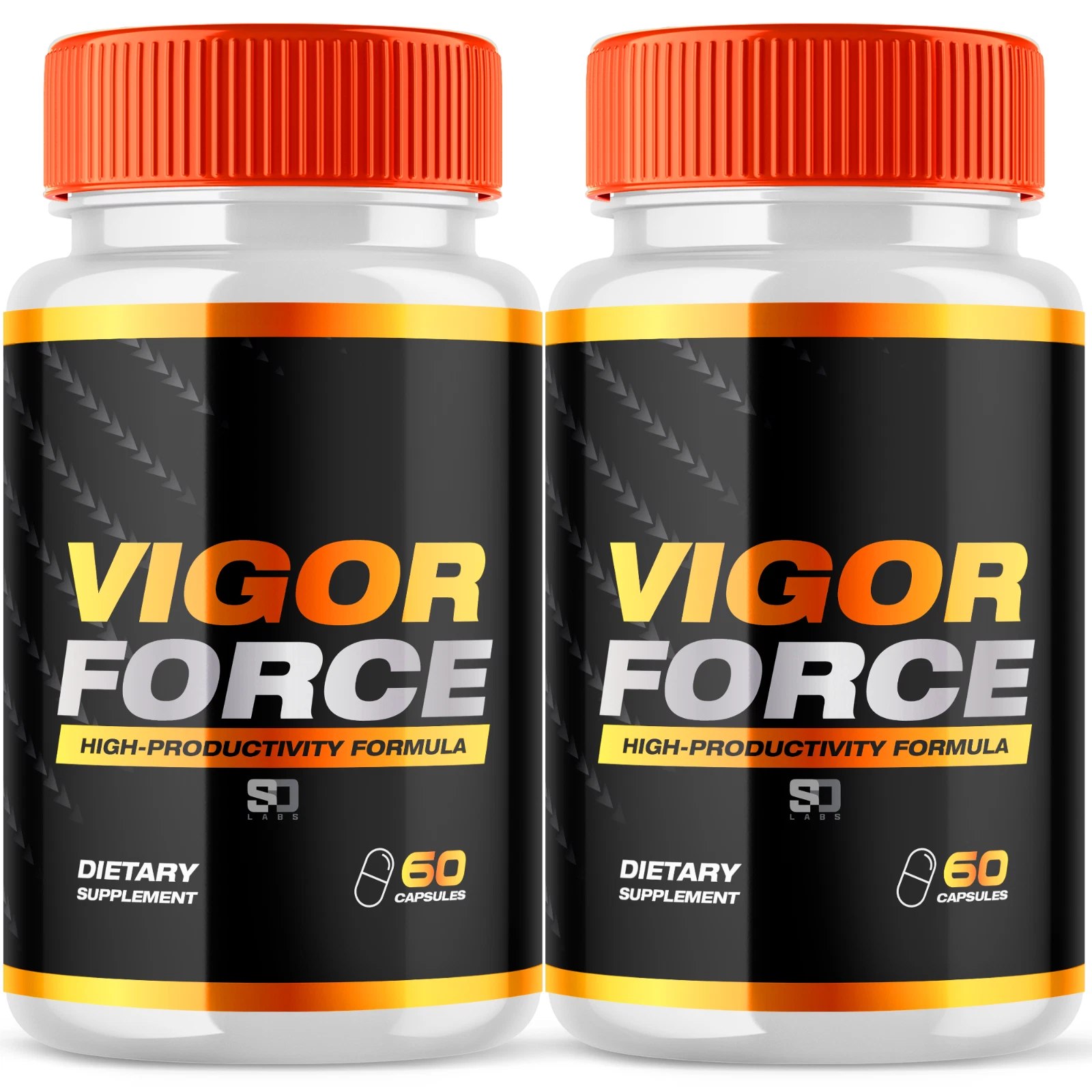 Vigor Force Male Pill - Boosts vitality & energy with a potent formula (2 Pack)