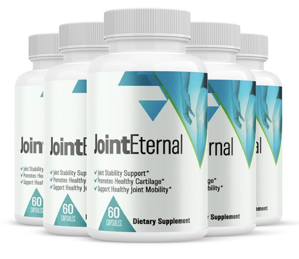 (5 Pack) Joint Eternal Dietary Supplement to Alleviate Muscle & Joint Discomfort