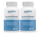 GLUCOTRUST Capsules, Glucotrust Blood Sugar Supplement Max Edge Formula (2 Pack)