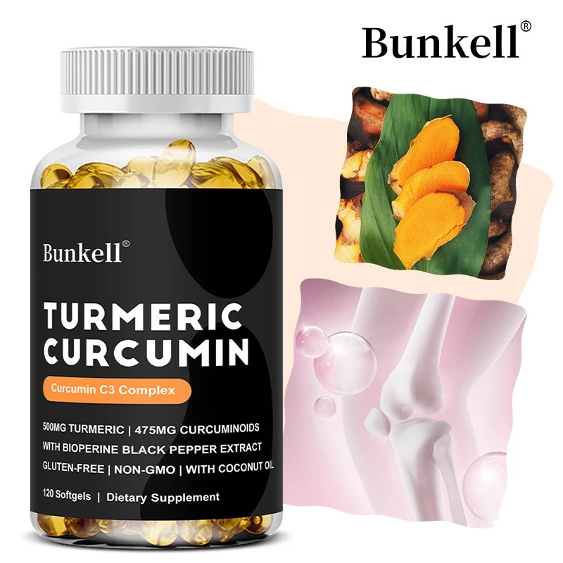 Turmeric Curcumin C3 Complex 120 Softgels Healthy Improve Joint Comfortable