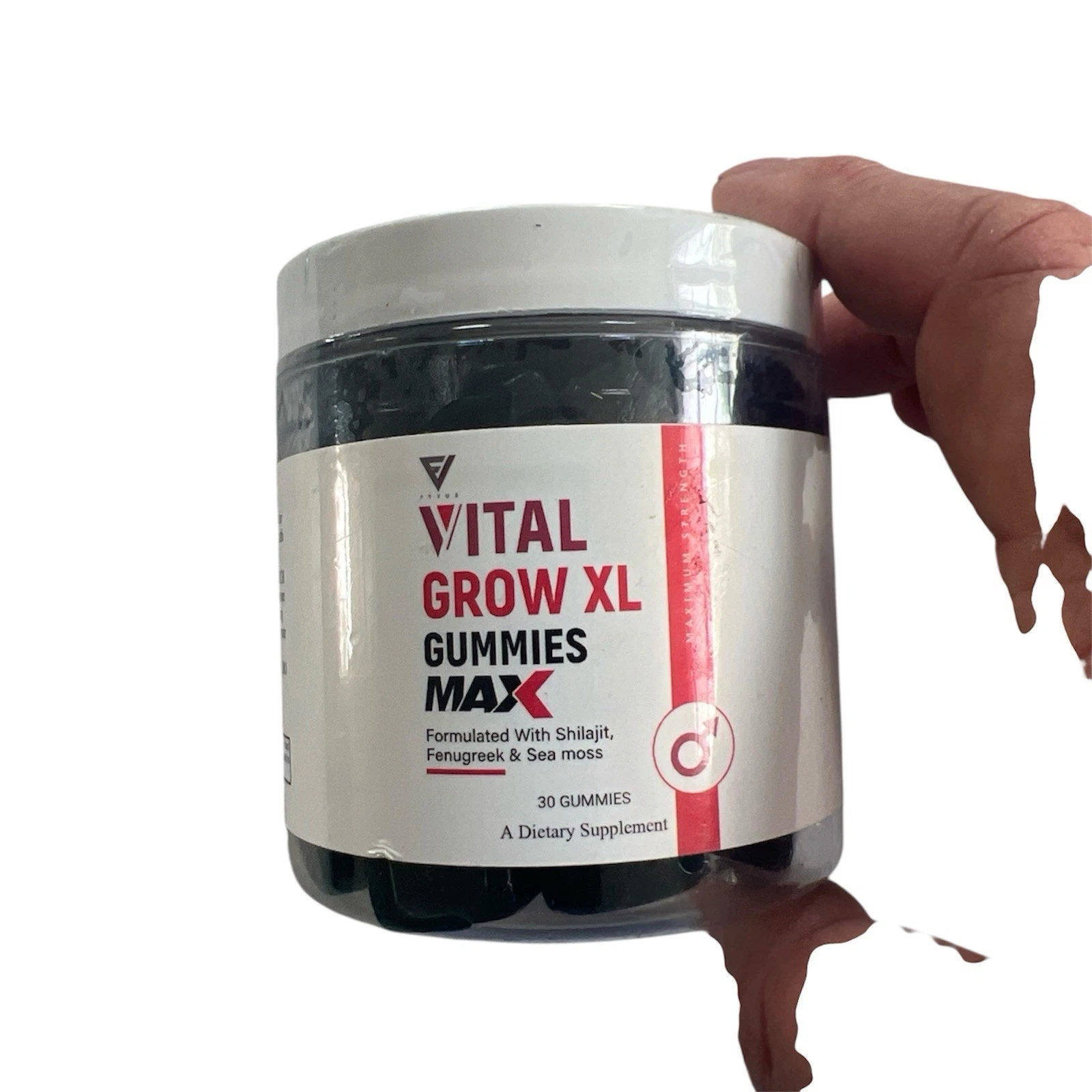 Vital Grow XL Max Gummies Fenugreek Sea Moss 30 Gummies Exp 03/2027