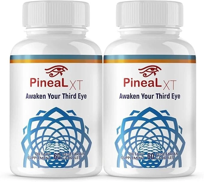 Pineal XT Nootropic Brain Productivity Support Supplements (120 Capsules) 2 Pack