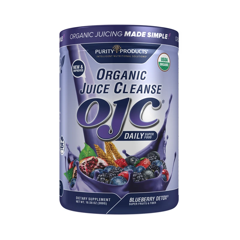 Purity Products OJC Organic Juice Cleanse Blueberry Detox - 300 Grams