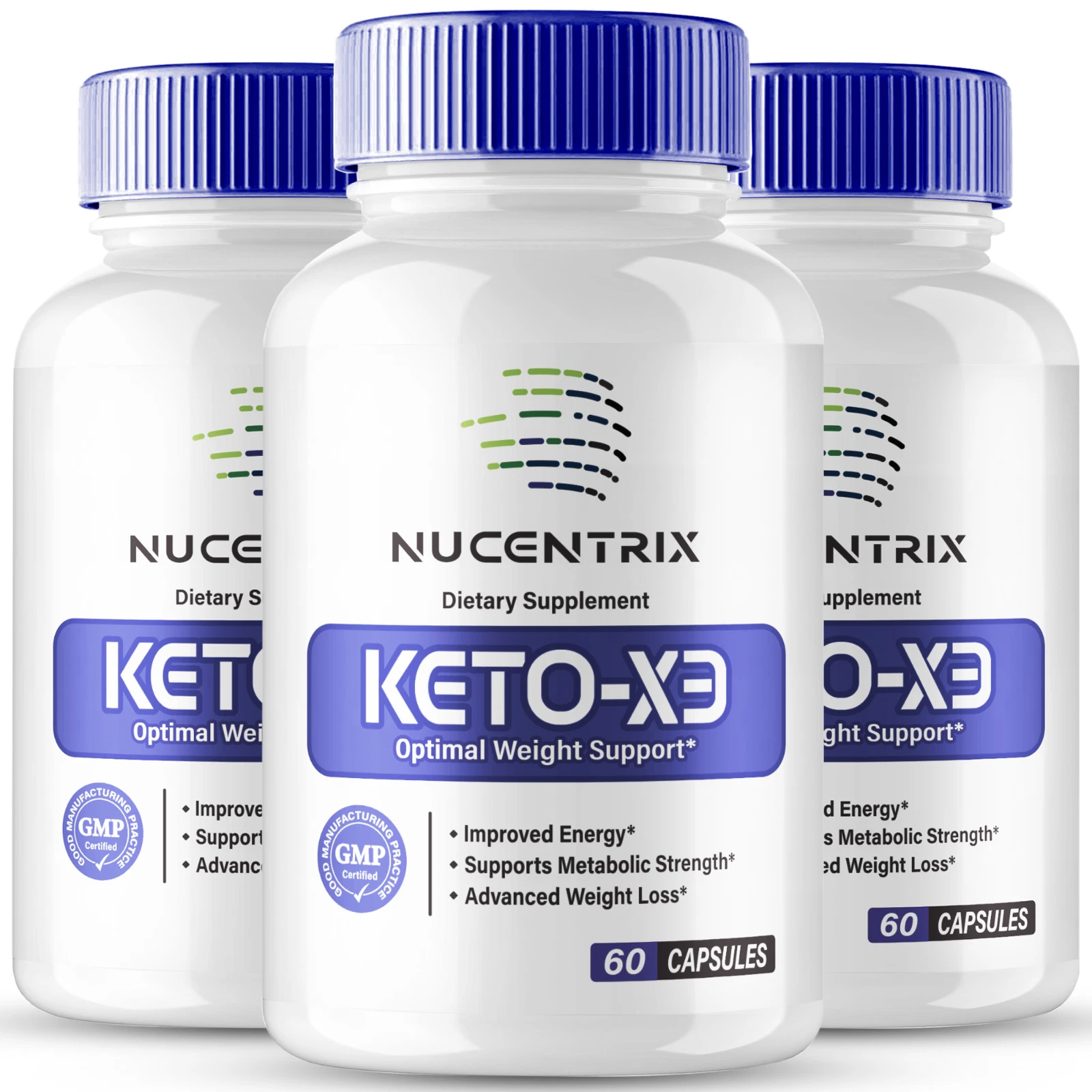 (3 Pack) Nucentrix Keto Capsules, Nucentrix Advanced Formula Weight Loss Pills