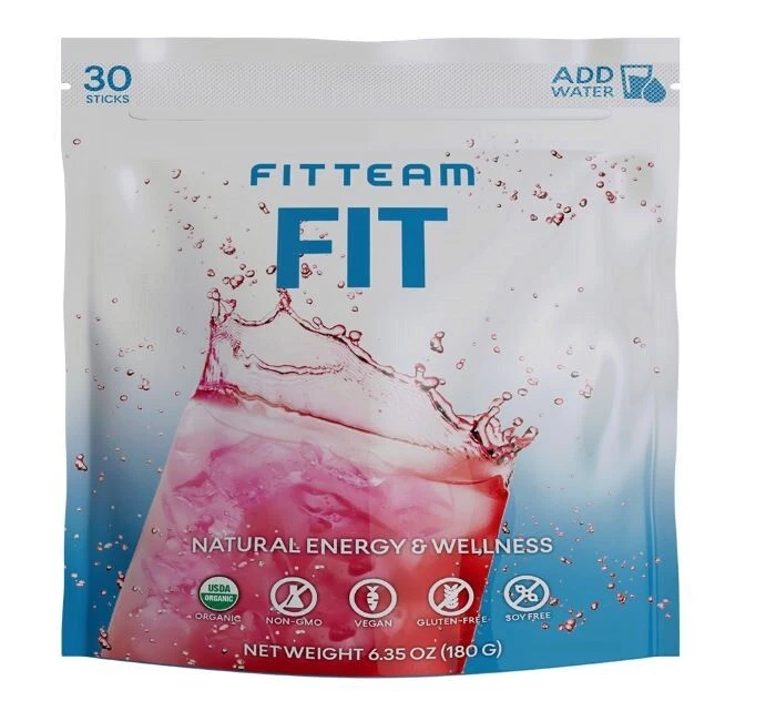 Fit Team Fit Sticks Energy Weight Loss Drink Burn Fat Zero Cal. 30ct by Fitteam