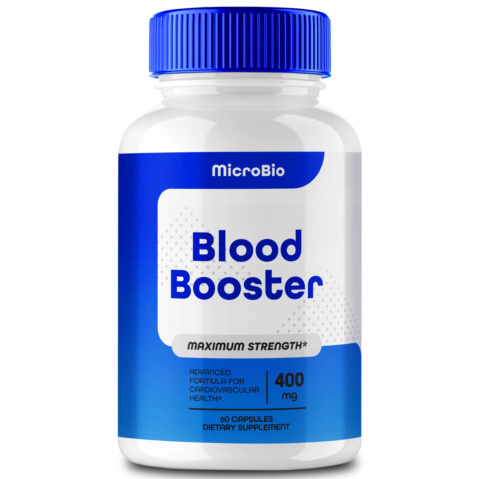 Microbio Blood Booster Maximum Strength Cardio Support Supplement 60 Capsules