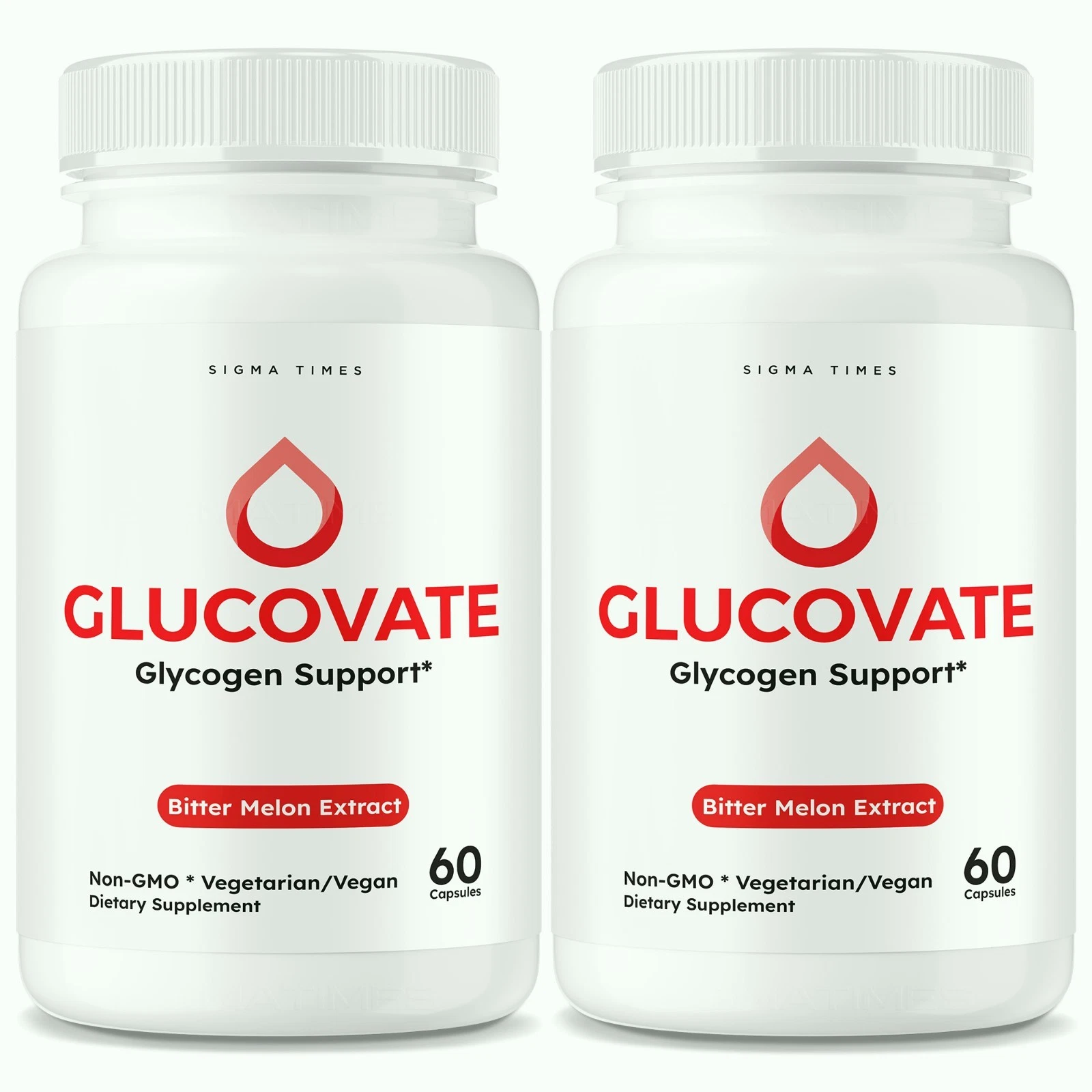 (2 Pack) Glucovate Glycogen Support for Balanced Blood Sugar & Metabolic Health