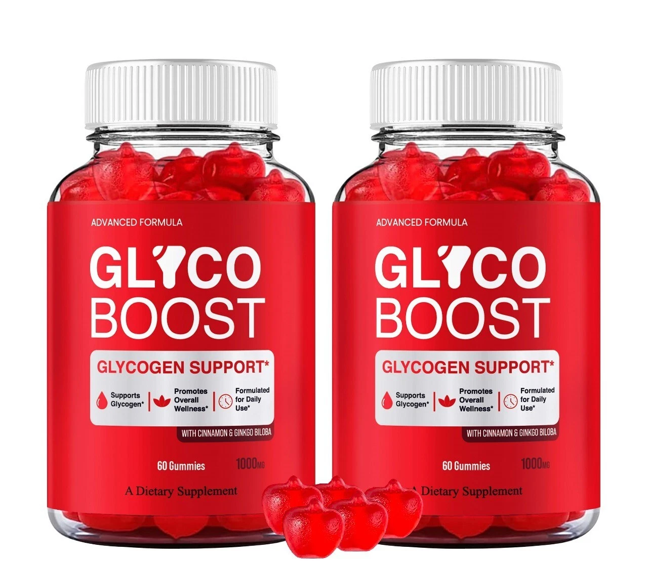 (2 Pack) Glyco Boost Advanced Blood Support Gummies - Glycogen Support Gummies