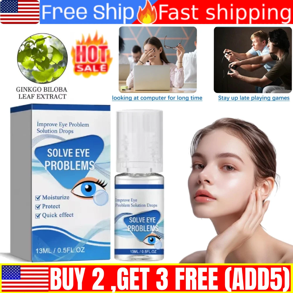Myopia Reversal Eye Drops, Eye Wellness Drops, Alleviate Eye Fatigue HOT
