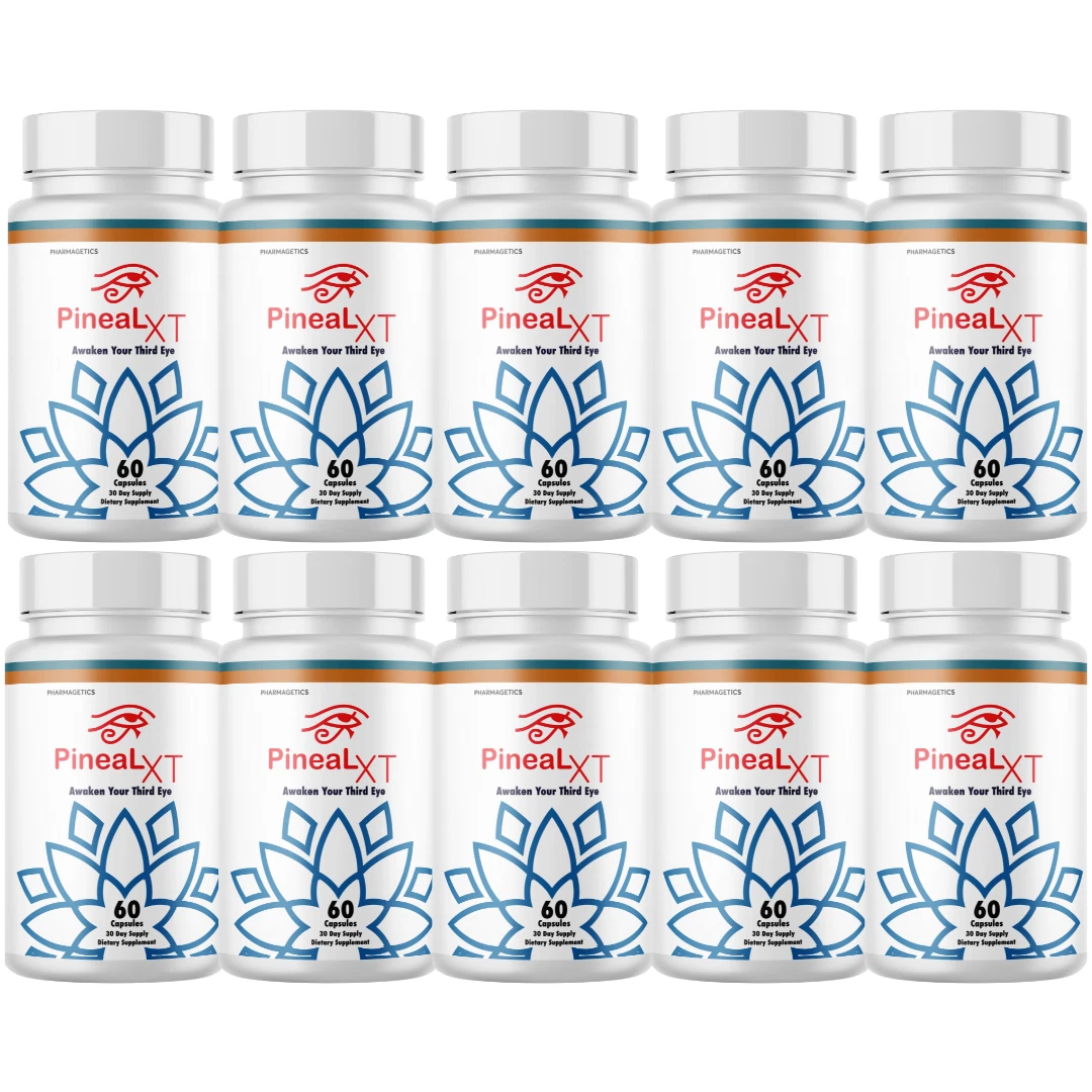 Pineal XT, PinealXT Pineal Gland Support & Energy Pills - 10 Bottles