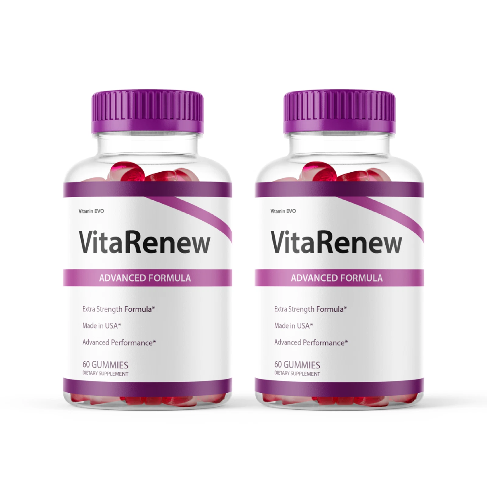 (2 Pack) VitaRenew Gummies, Vita Renew Advanced Support Gummies (120 Gummies)