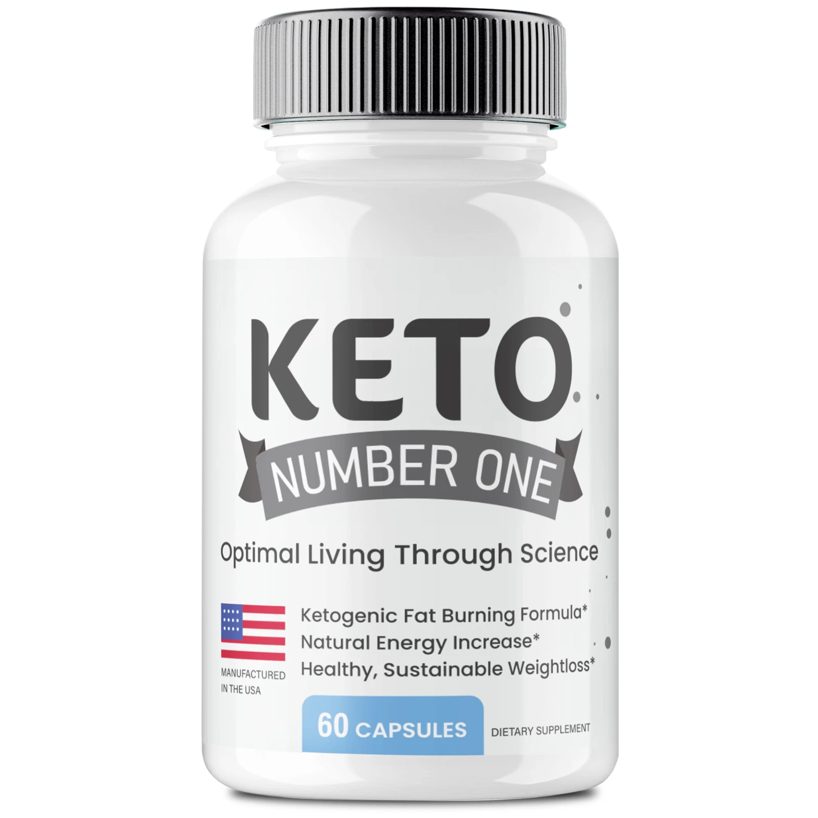 Keto Number One Pills, KetoNumberOne for Weight Management Capsules 60ct