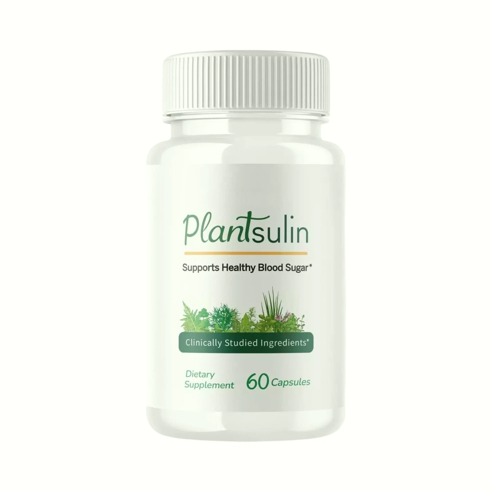 Plantsulin for Immune Defense Support and Weight Loss - 60 Capsules