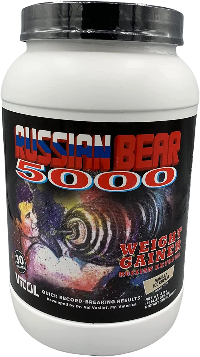 Vitol Russian Bear 5000 Weight Gainer, 4lbs