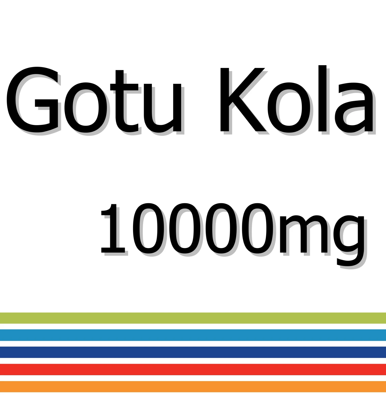 Gotu Kola 10000mg x 90 Tablets - Skin Regeneration