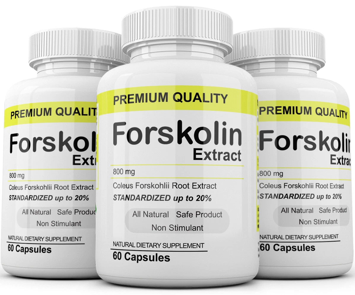 3 Maximum Strength 100% Pure Forskolin 800mg Rapid Results! Forskolin Extract