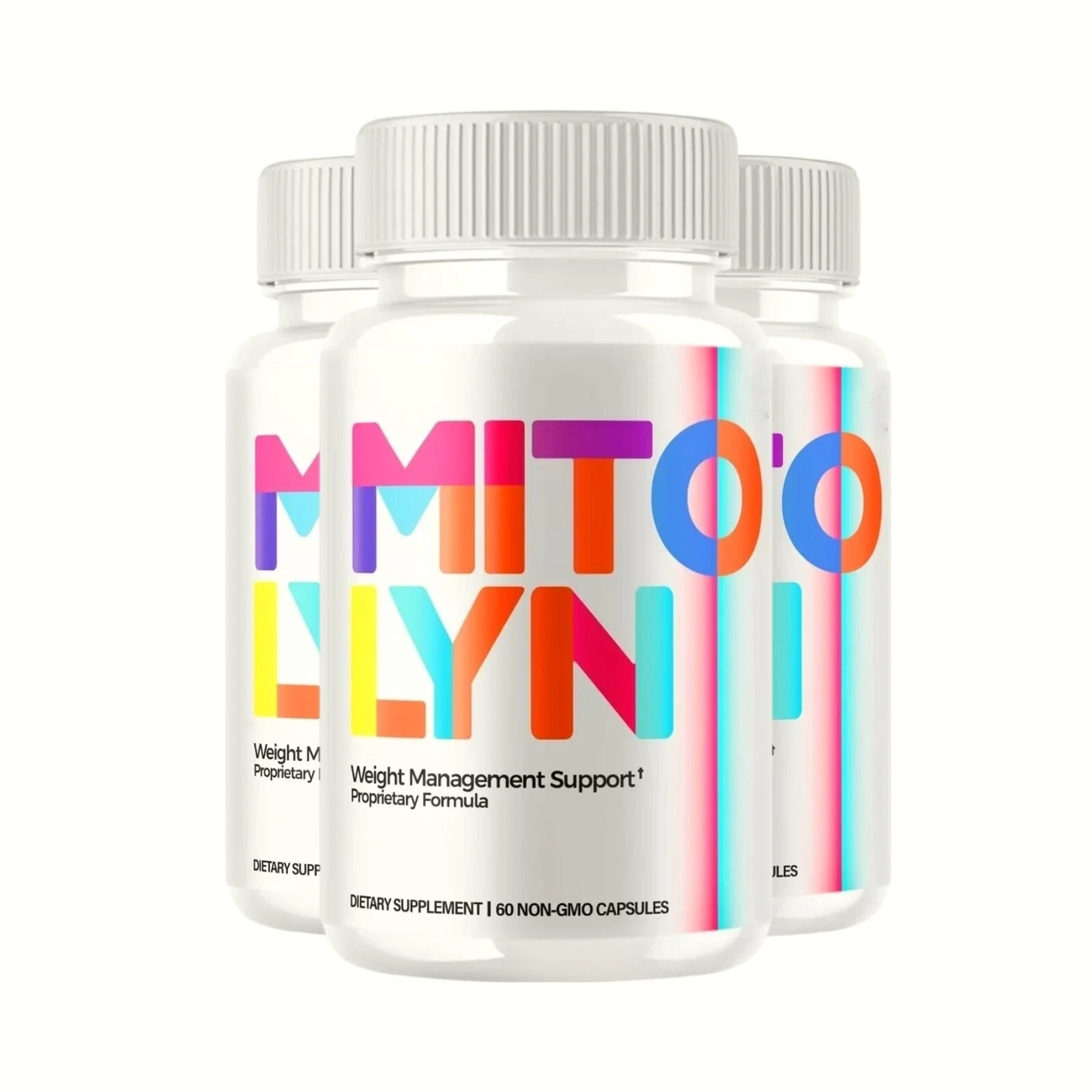 3-Pack Mitolyn Capsules, Advanced Weight Loss Support Supplement - 180 Capsules