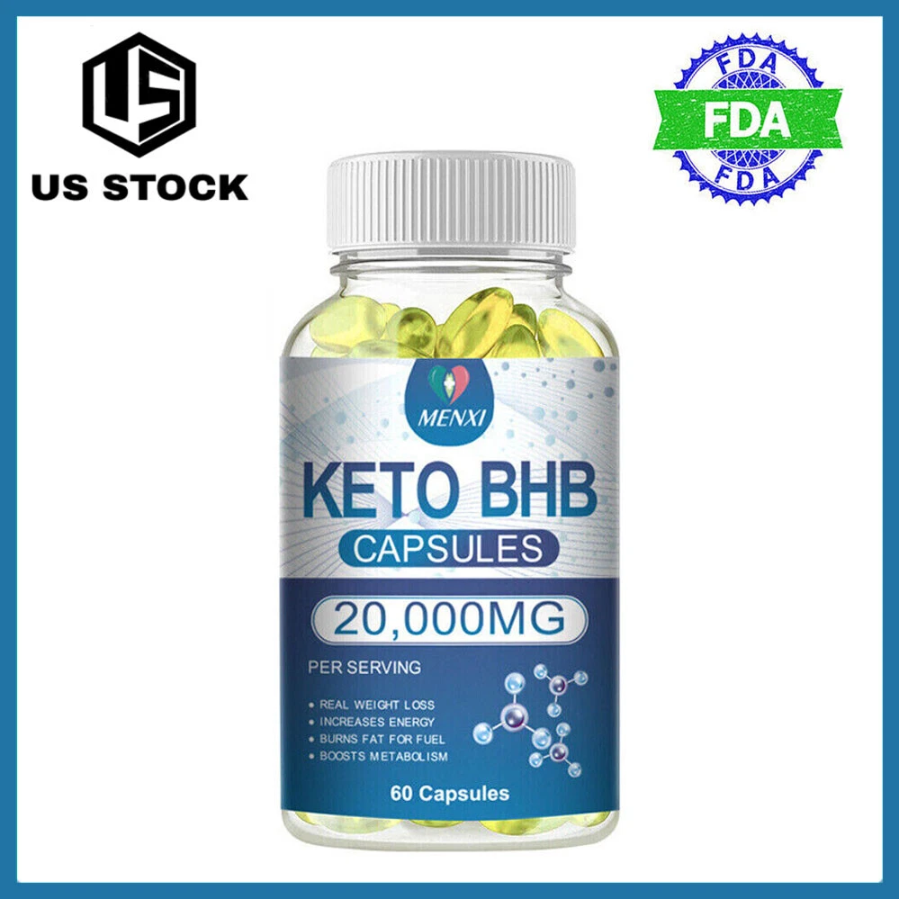 Keto BHB Capsules Best Keto Diet Softgels Weight Loss Fat Burner Carb Blocker