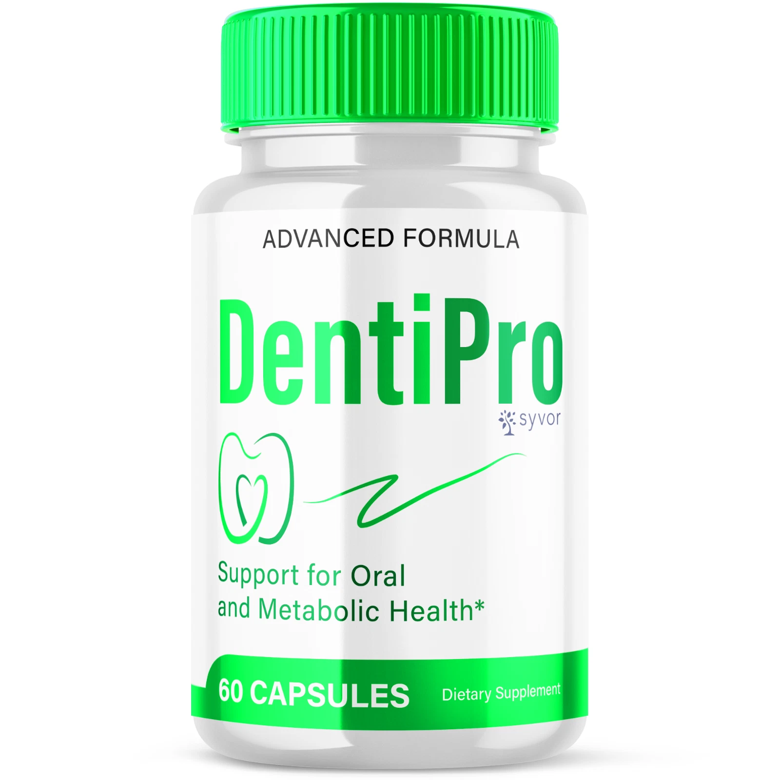 DentiPro Oral Probiotic Support Healthy Teeth and Gums Denti Pro 60 Capsules