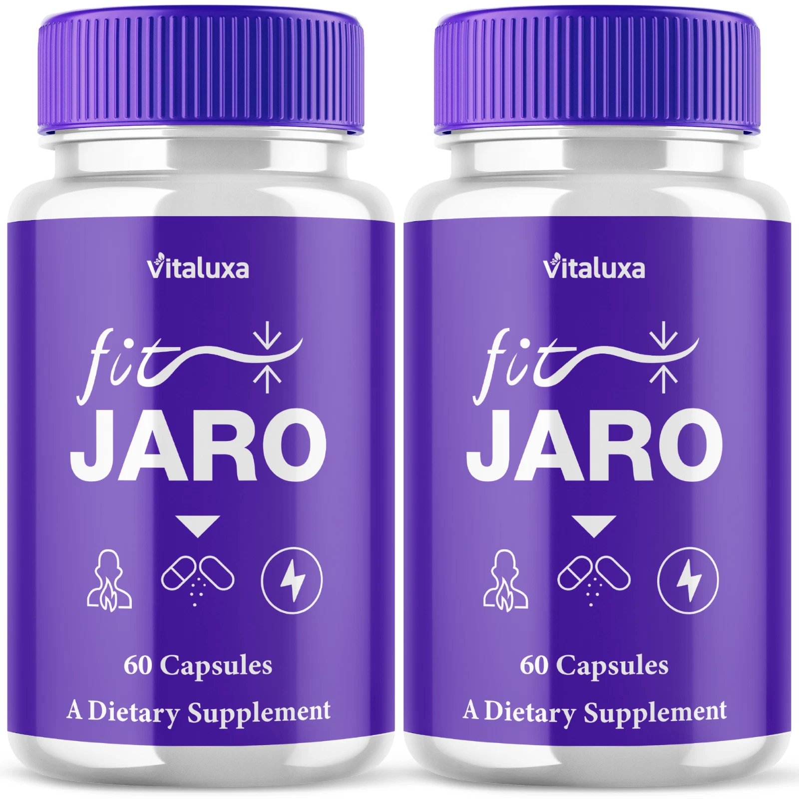 (2 Pack) Fit Jaro Slim Capsules, Slim Advanced Dietary Supplement (120 Capsules)