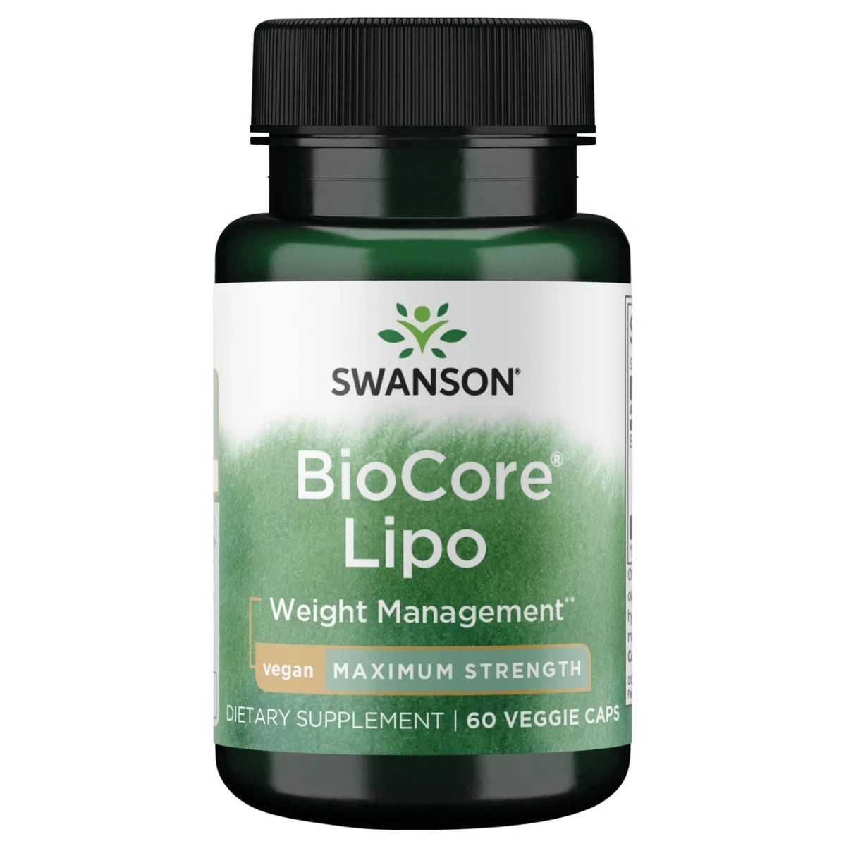 Swanson Maximum Strength Biocore Lipo 10,000 Fip 60 Veggie Capsules