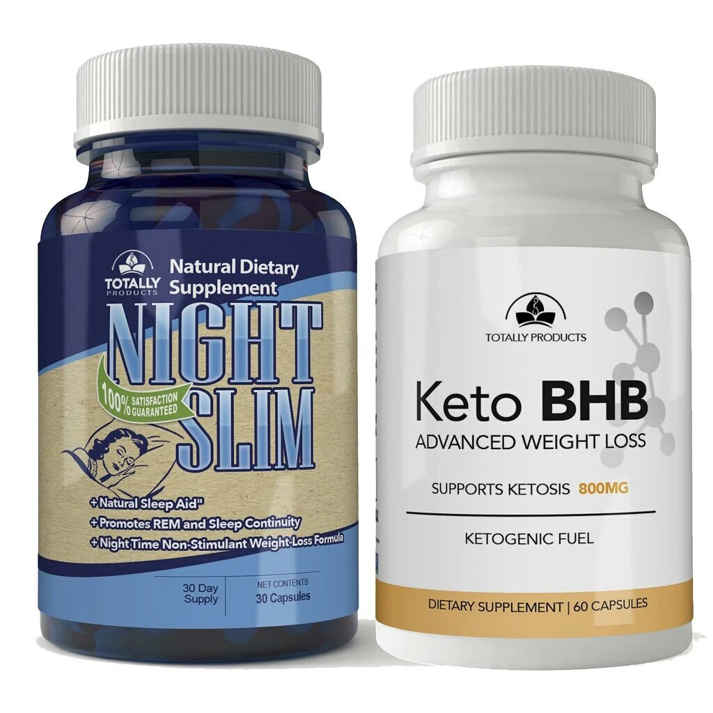 Keto BHB Pills Night Slim Advanced Weight Loss Caps Combo Pack Free Ship