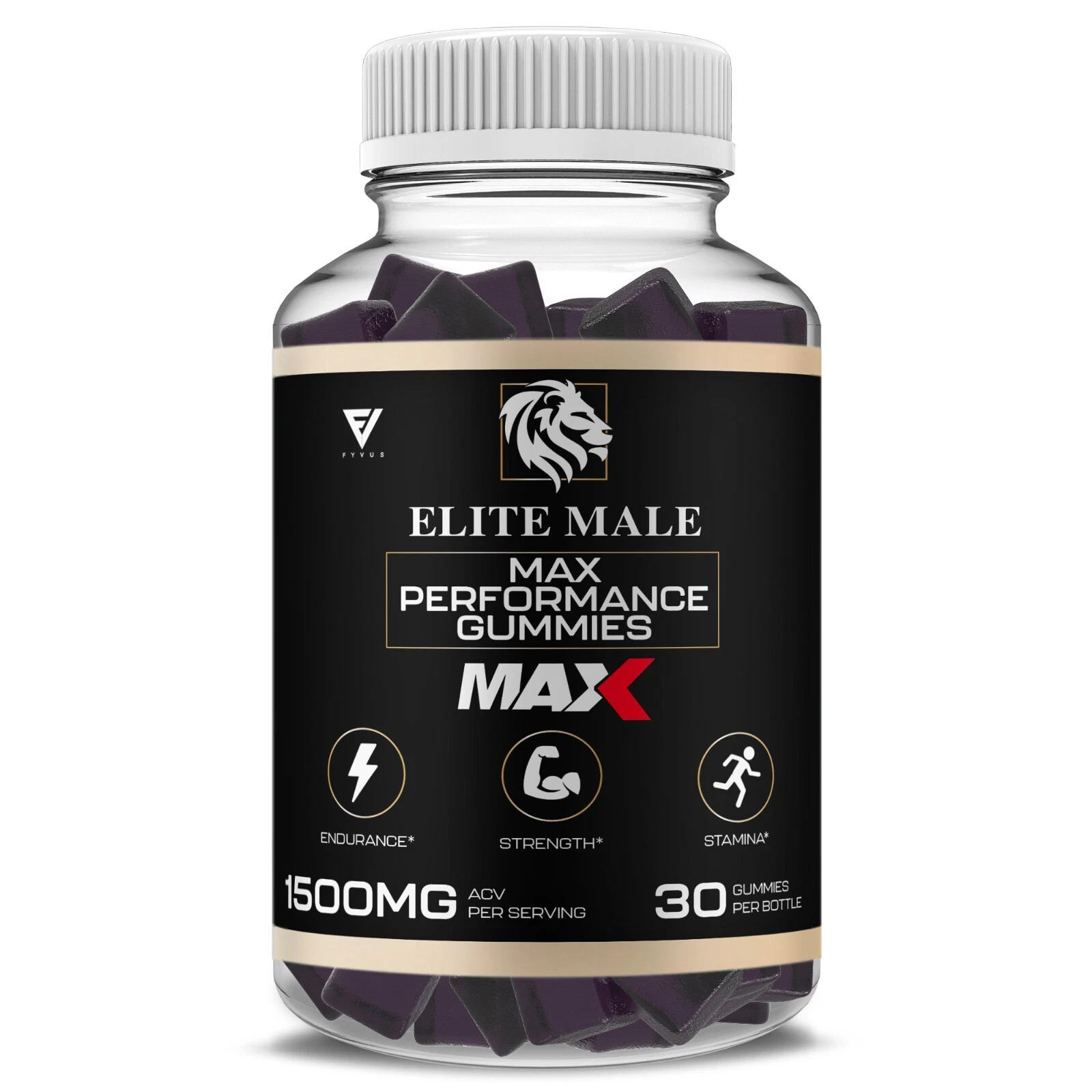 Elite Male Max Gummies EliteMale Max Gummy Supplement (1 Month Supply)