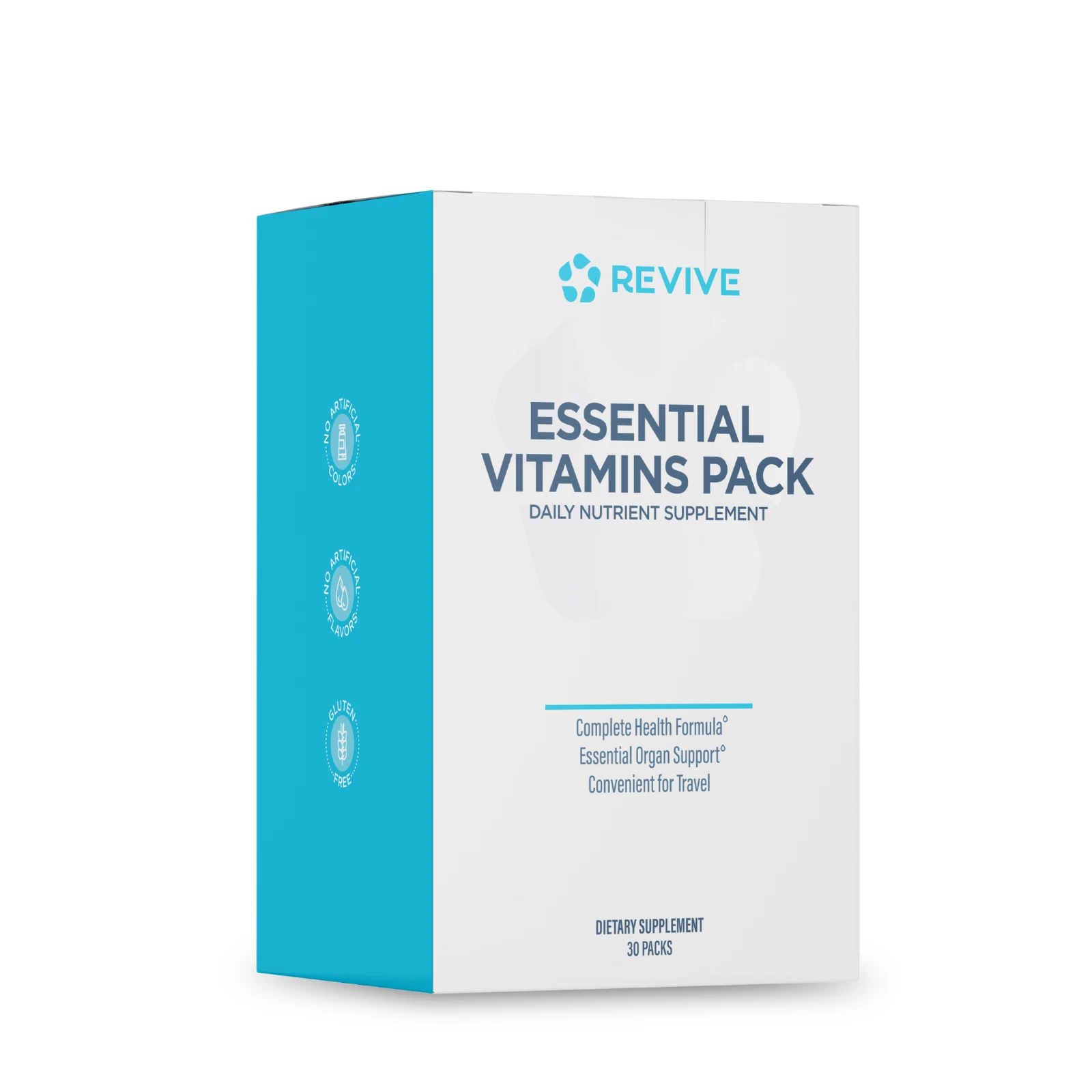 REVIVE MD ESSENTIAL VITAMINS PACK Daily Nutrient Supplement Complete 30 Packs