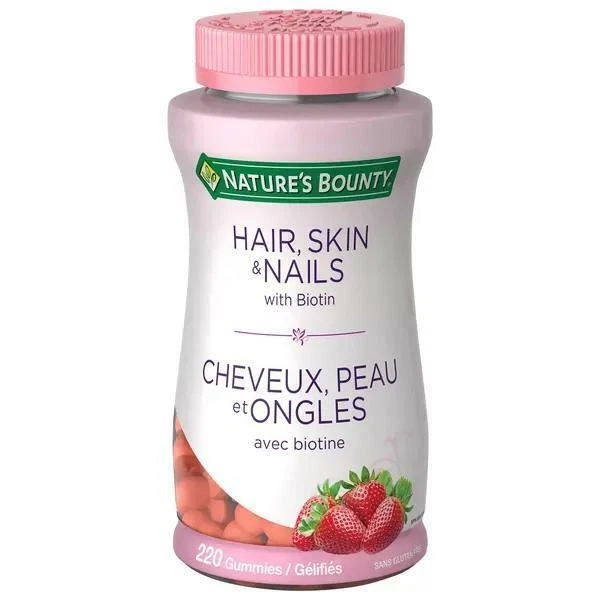 Nature's Bounty Hair, Skin & Nails Gummies With Biotin