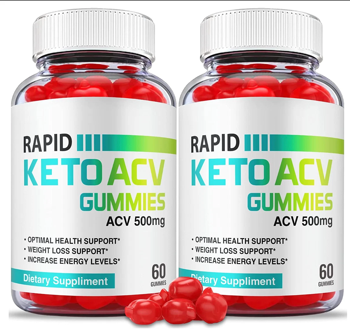 Rapid Keto ACV - Rapid Keto Gummies Weight Loss (2 Pack)