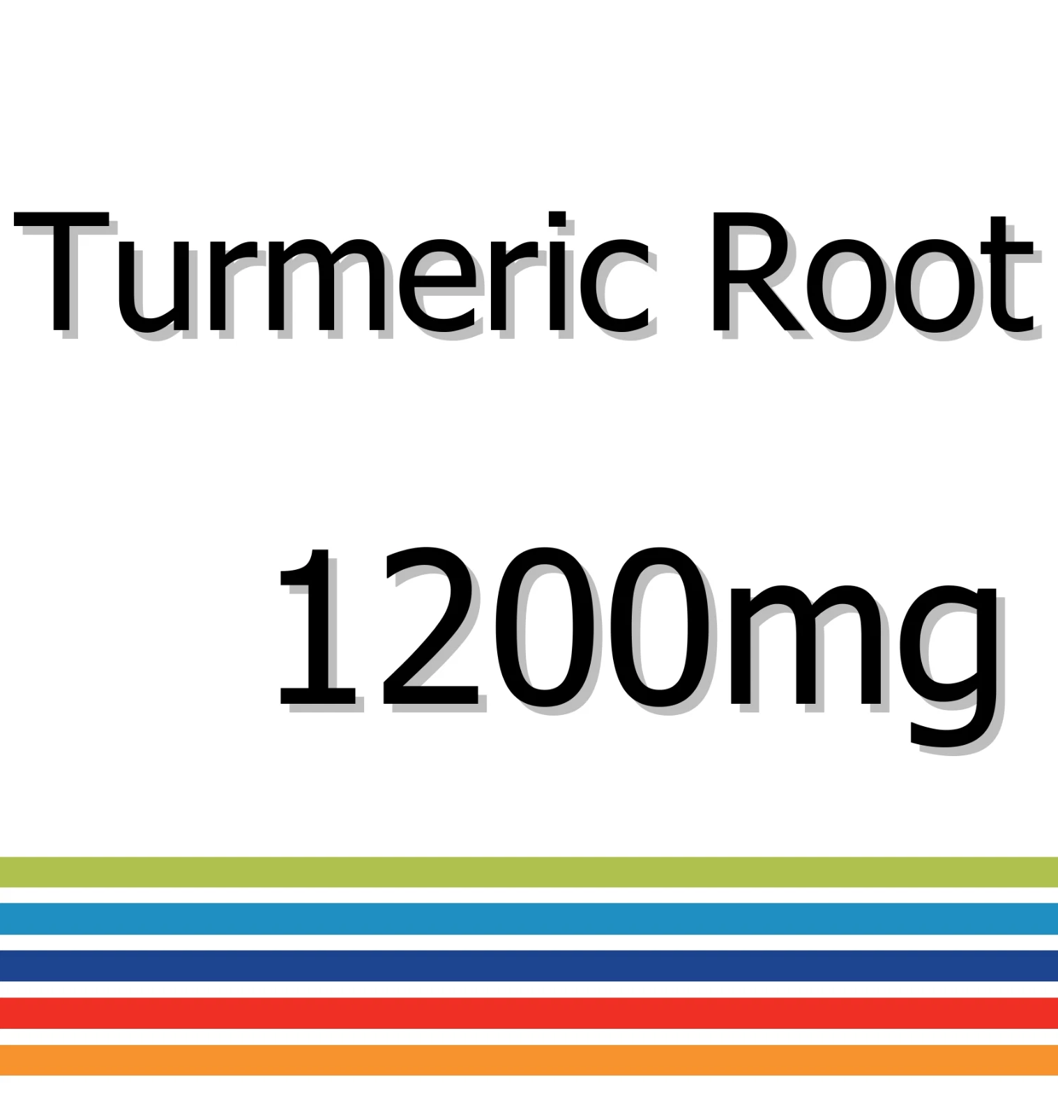 Turmeric Root 1200mg x 30 Tablets - ImmuneBoost