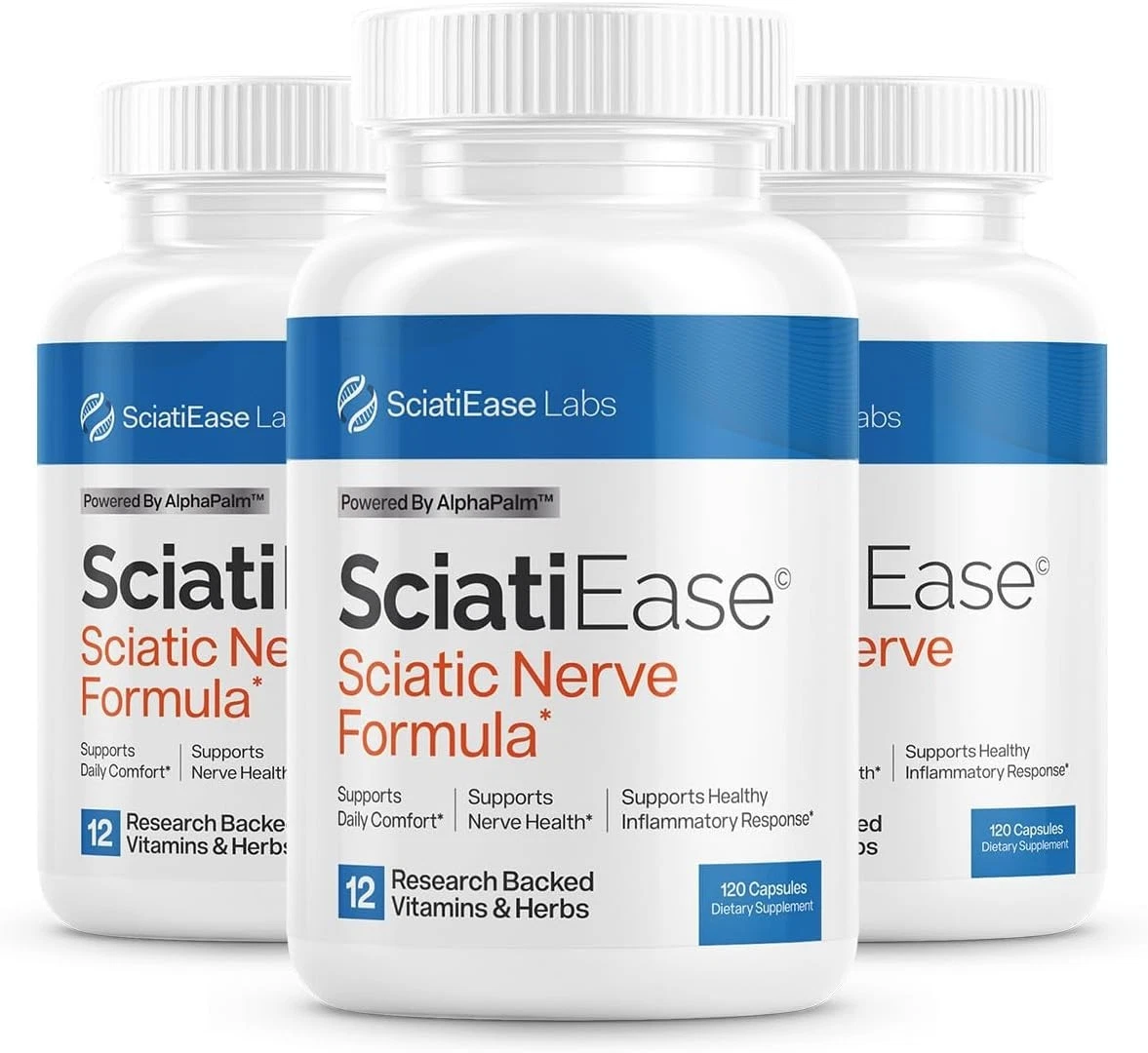 SciatiEase Sciatic Nerve Health Support Supplement - Nerve Support Formula with
