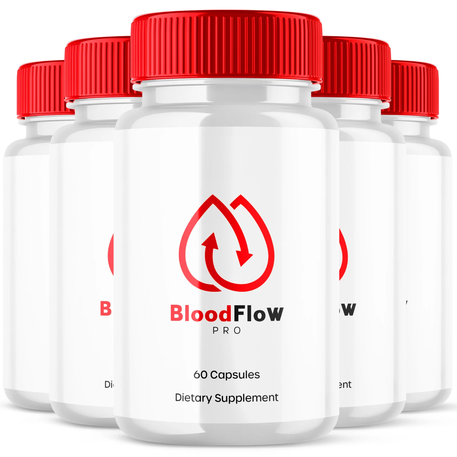 BloodFlow Pro Advanced Formula Glycogen Maximum Support Supplement 300 Capsules