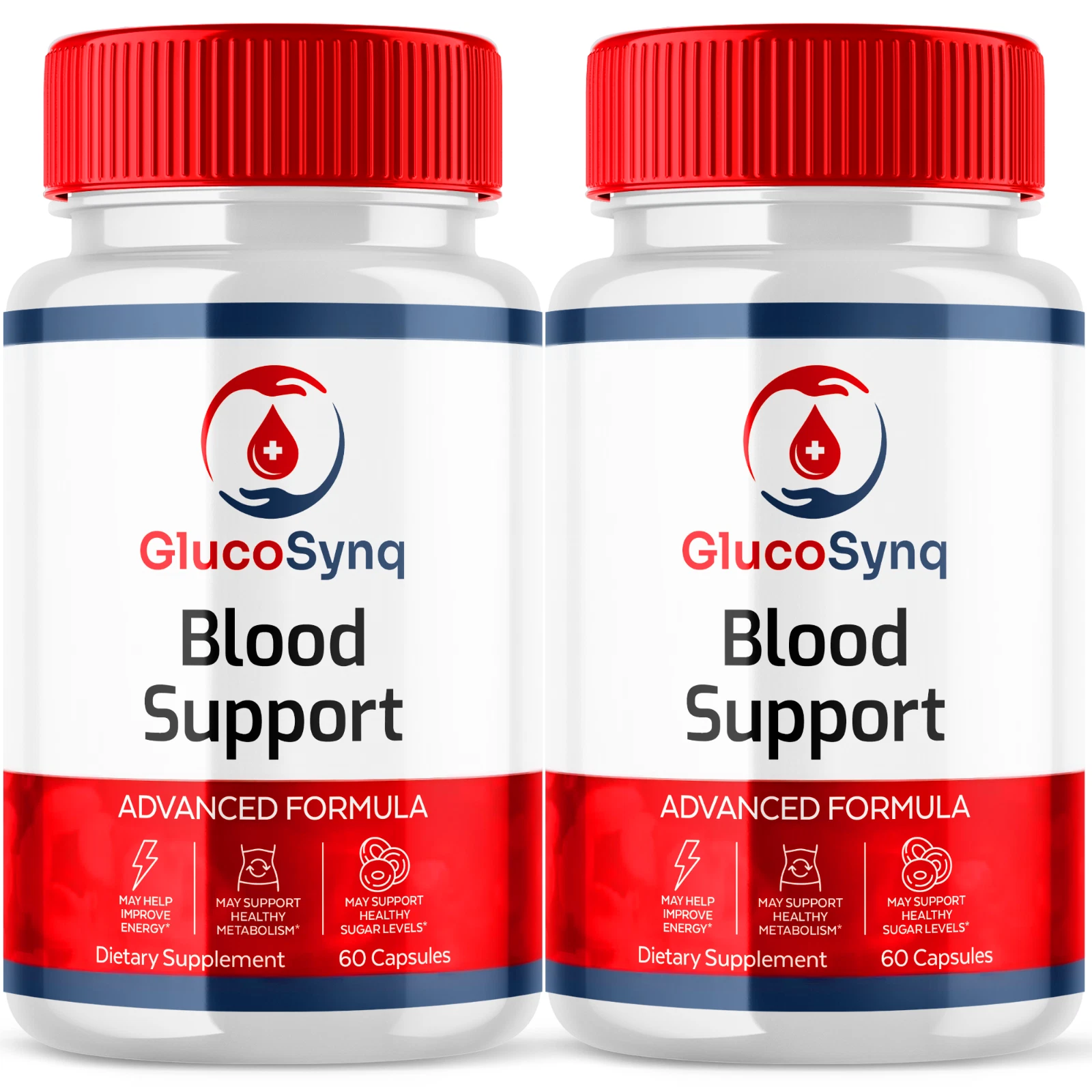 Glucocynq Blood Support Advanced Formula Supplement Natural Ingredients 120 Caps