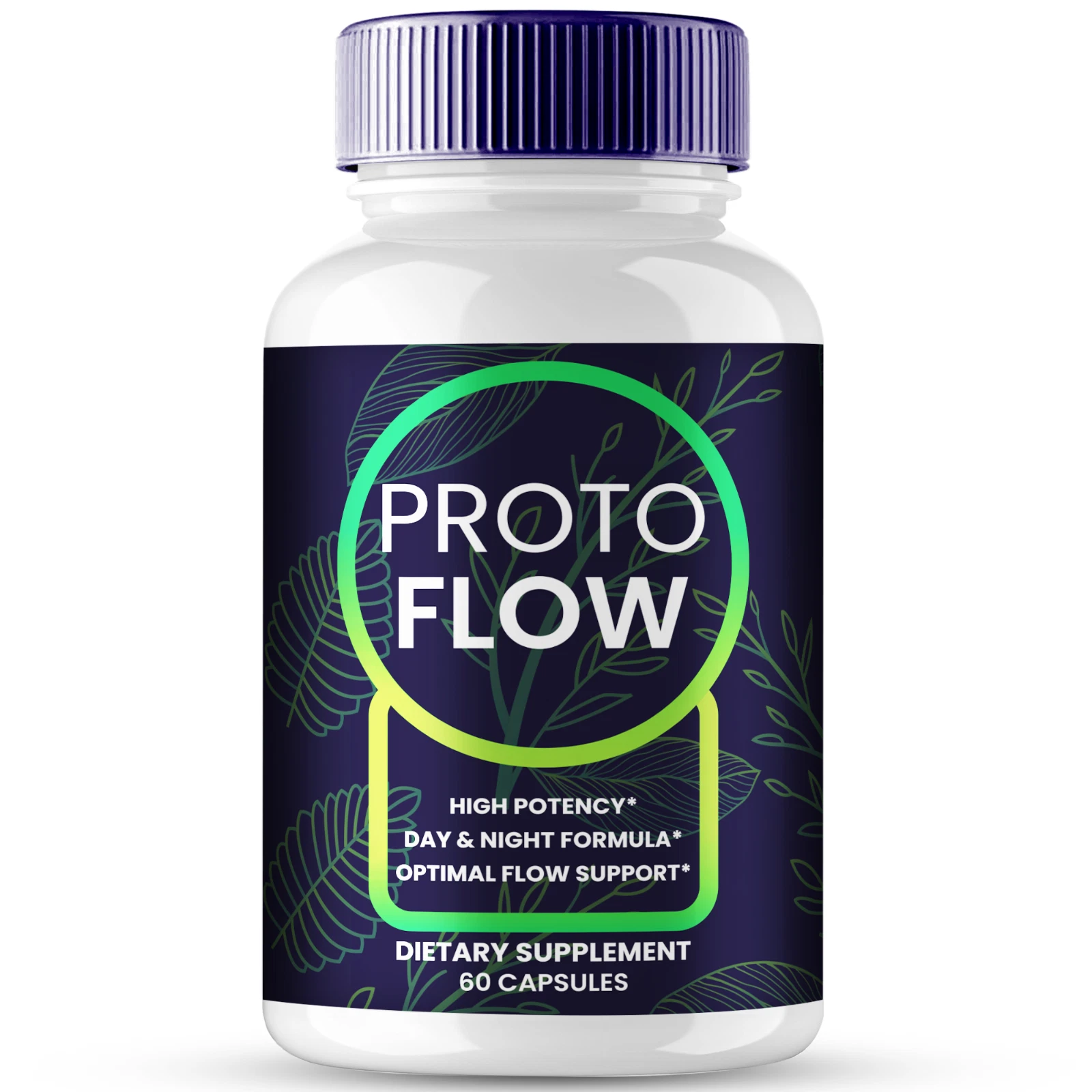 Proto Flow Prostate Men Capsules, ProtoFlow Prostate Health Male Pills 60ct