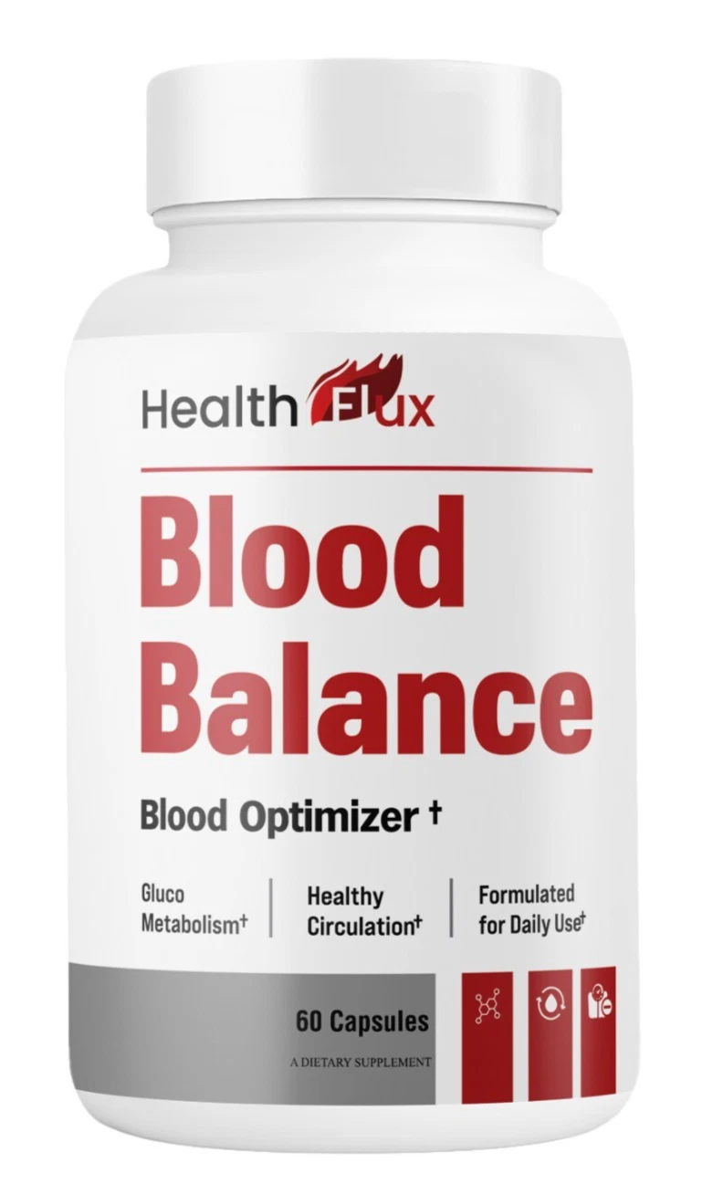(1 Pack) Health Flux Blood Balance Formula, Premium Support for Healthy Levels