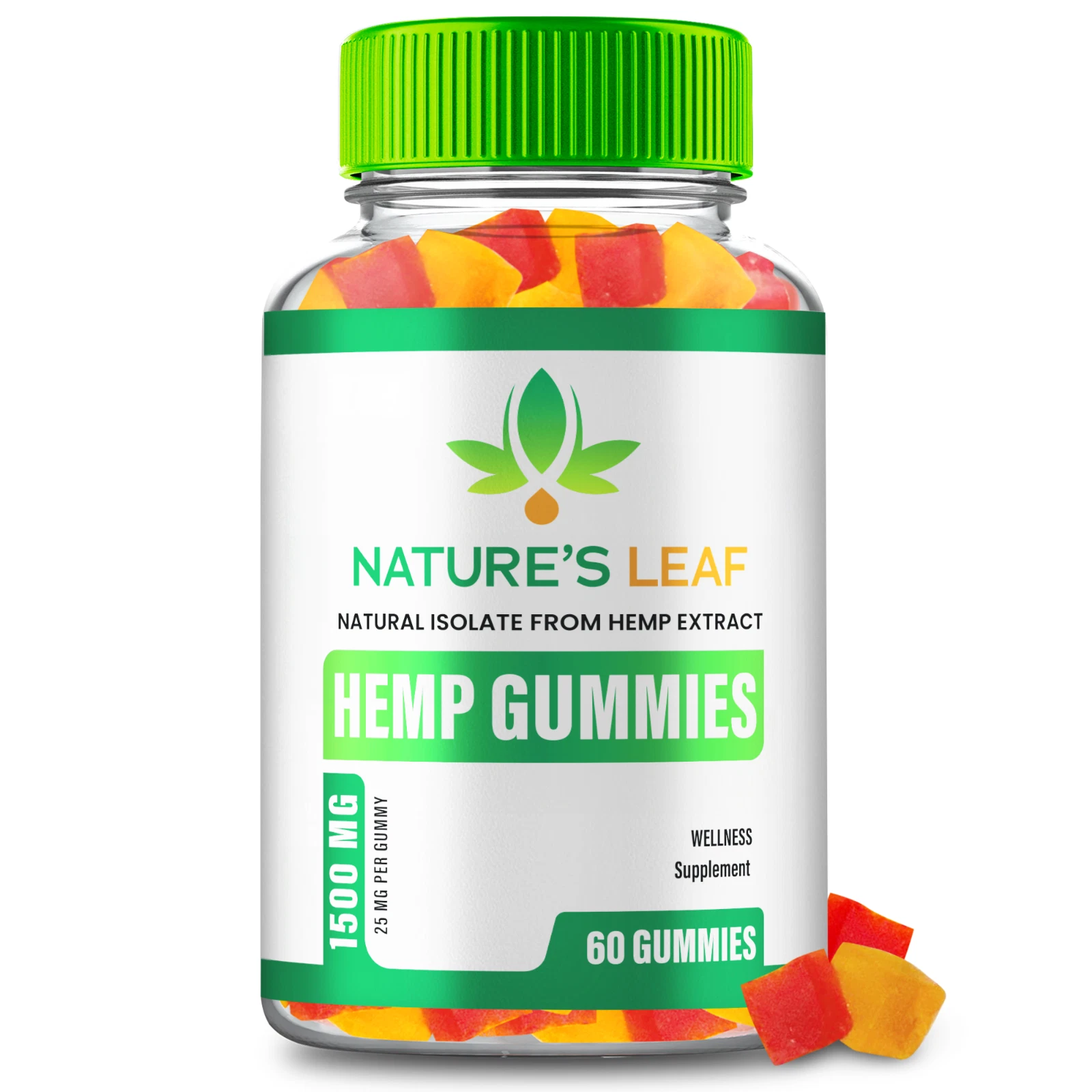 Nature's Leaf Gummies, NaturesLeaf Overall Health Gummies (60 Gummies)