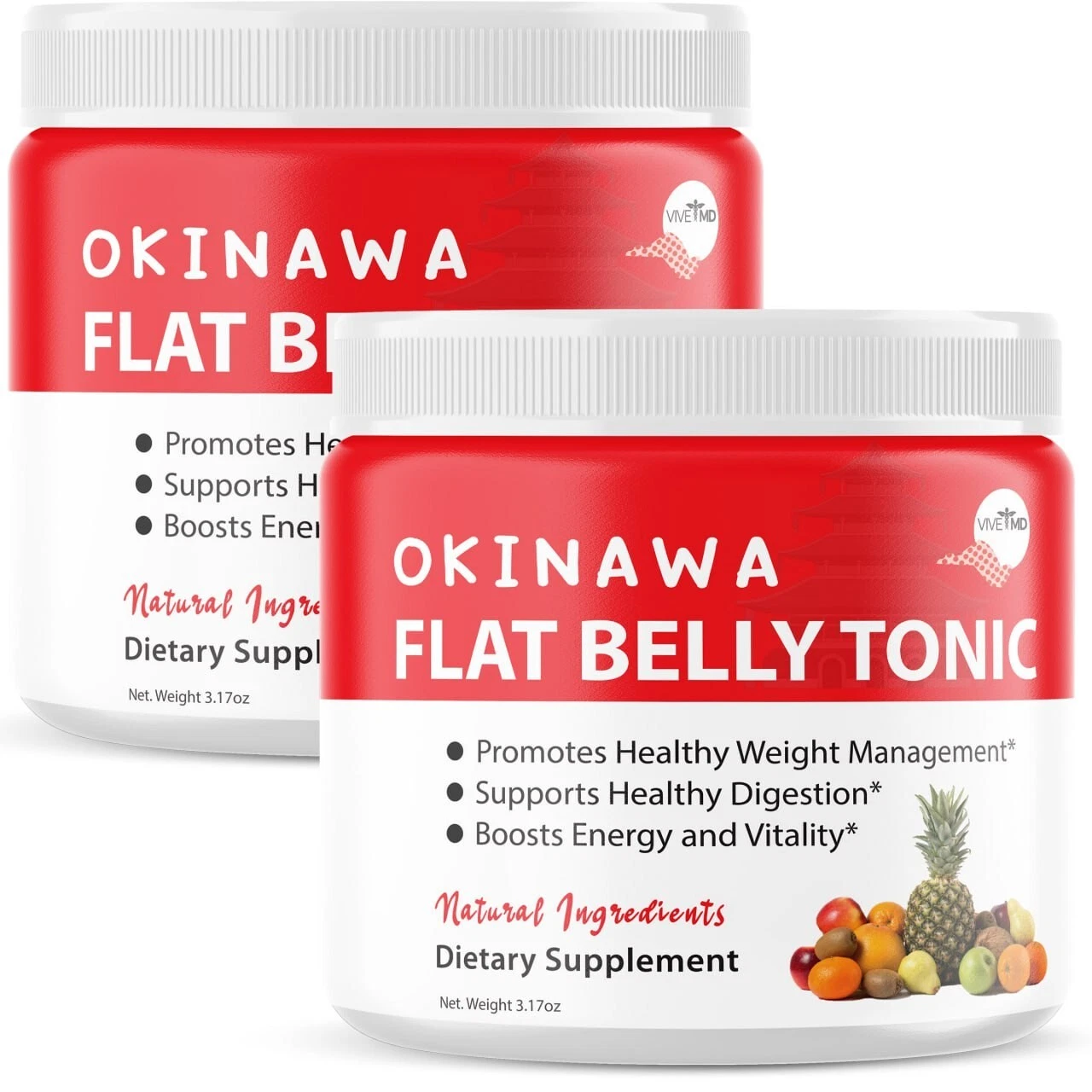 Okinawa Advanced Energy Support Supplement - Official Formula ( 2 pack)
