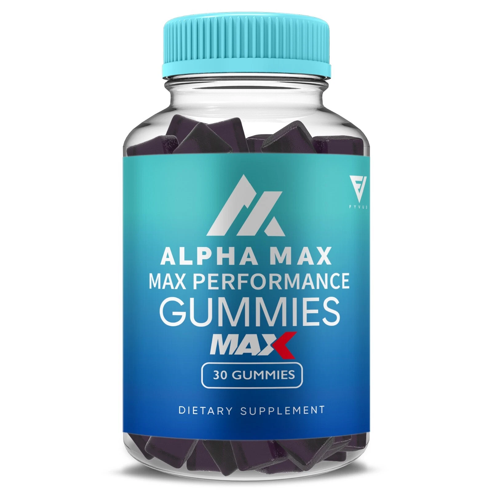 Alpha Max Gummies AlphaMax Maximum Strength Formula (1 Month Supply)