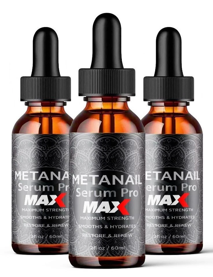 (3 Pack) Metanail MAX Serum ProMax For Nail and Fungus Support Advanced Drops