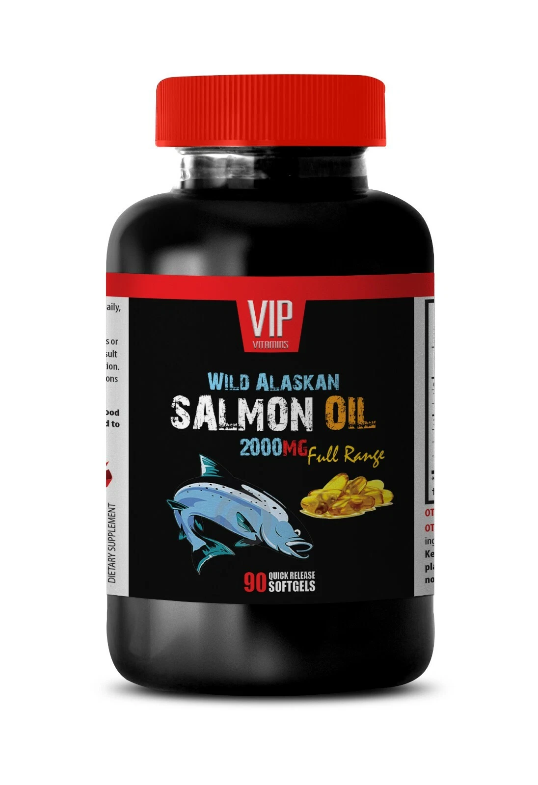 weight loss supplement - WILD SALMON OIL 2000mg - brain boosting supplement 1B